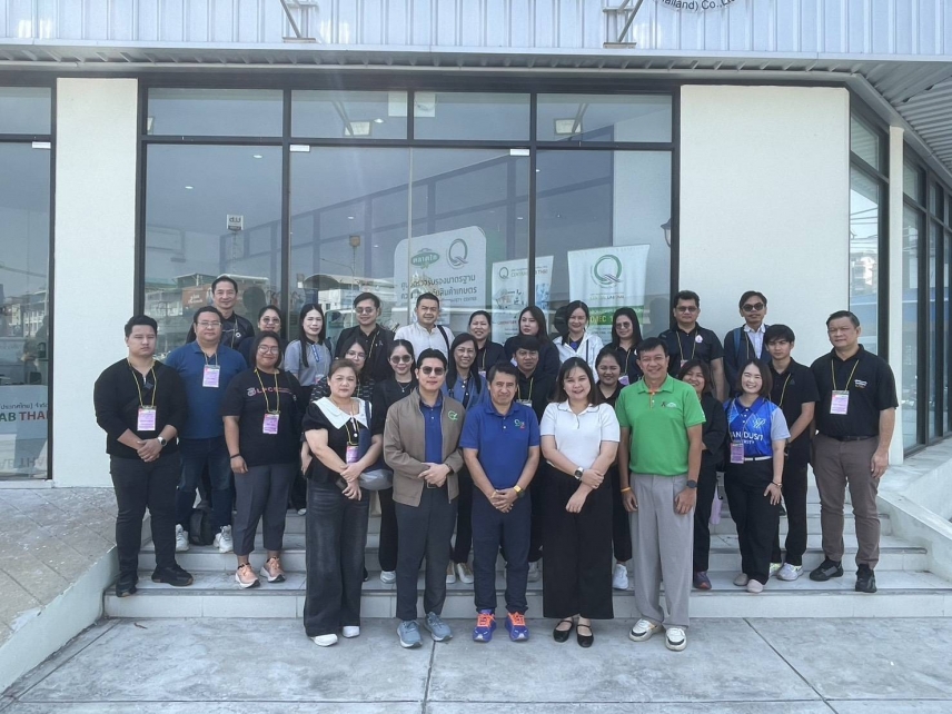 ผู้อำนวยการศูนย์ตลาดไท บริษัท ห้องปฏิบัติการกลาง (ประเทศไทย) จำกัด ให้การต้อนรับผู้เข้าอบรมหลักสูตร &ldquo;Train the Trainer รุ่นที่ 2 ประจำปี 2569&rdquo;