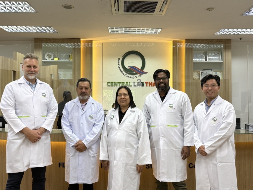 "เซ็นทรัลแล็บไทย" ต้อนรับคณะศึกษาดูงานจากประเทศนิวซีแลนด์